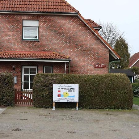 Ferienhaus Krabbenhuus Carolinensiel Buitenkant foto