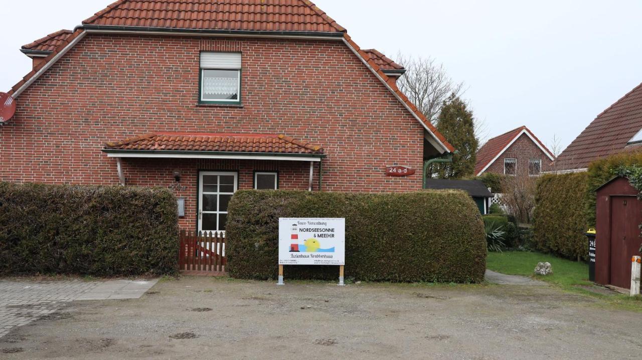 Ferienhaus Krabbenhuus Carolinensiel Buitenkant foto